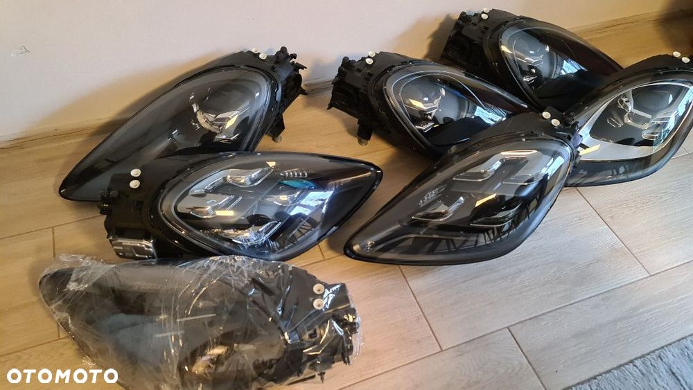 Porsche Cayenne 9Y0 lampa full led prawa lewa zderzak maska - 1