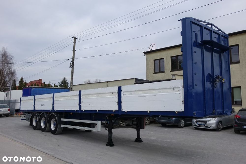 Trailor PLATFORMA / BURTOWA / OSIE SMB / PODŁOGA WZMACNIANA - SZYNA-DESKA - 3