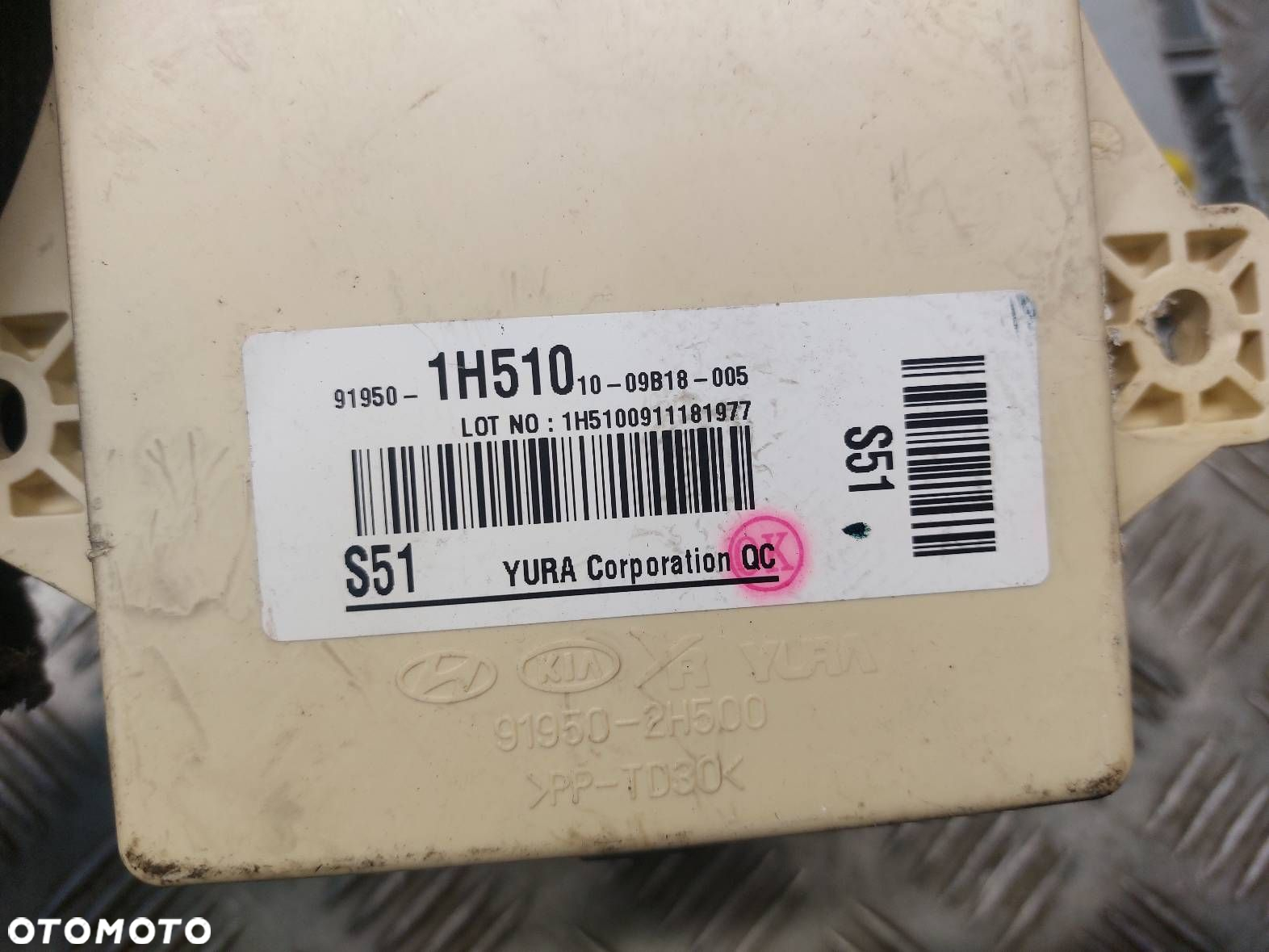 ZESTAW STARTOWY KIA CEED I LIFT 2.0 CRDI 39113-27711 EDZDC2 - 8