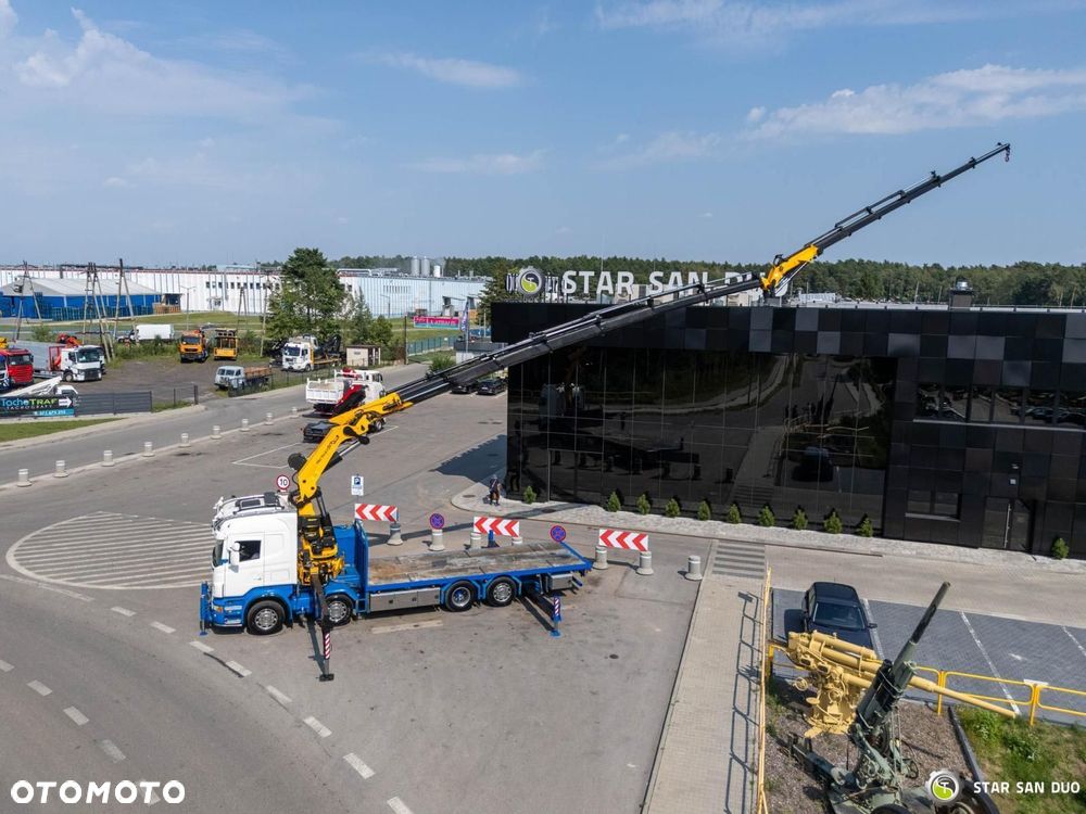 Scania R500 8x2 PALFINGER PK 85002 Fly Jib Wciągarka HDS Żuraw Crane - 6