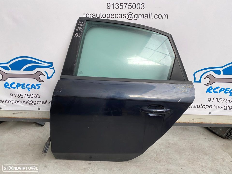 PORTA TRASEIRA TRÁS ESQUERDA AUDI A4 B8 SLINE S-LINE S LINE FECHO ELEVADOR MOTOR PUXADOR VIDRO - 2