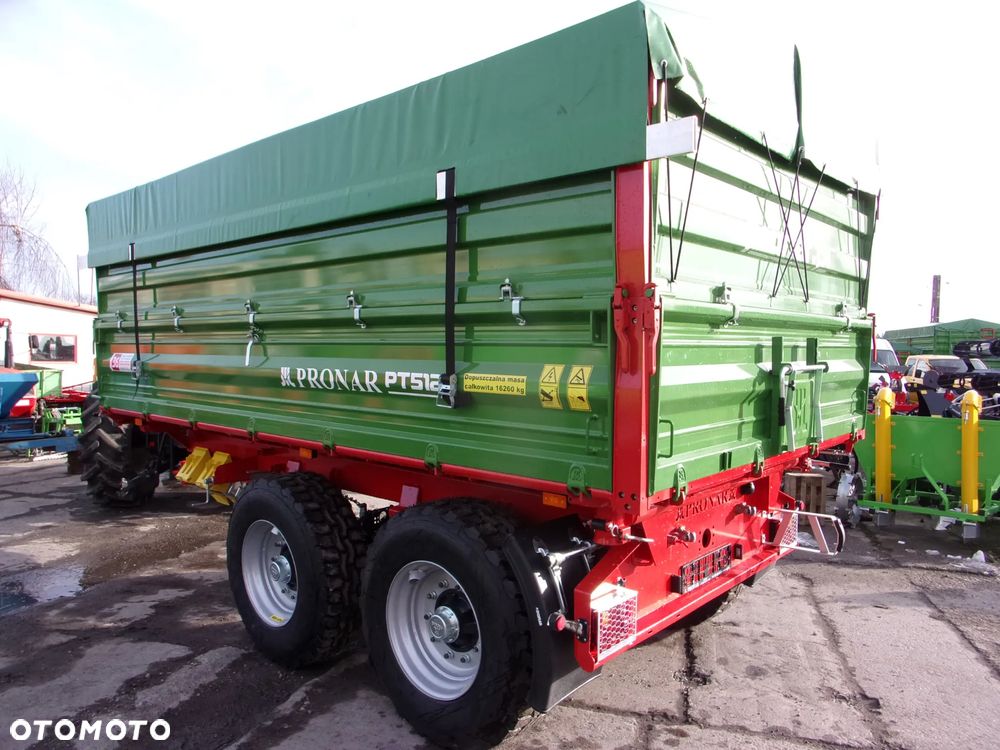 Pronar Przyczepa TANDEM paletowa PT510 / PT-512 z mechanizmem trójstronnego wywrotu - 3
