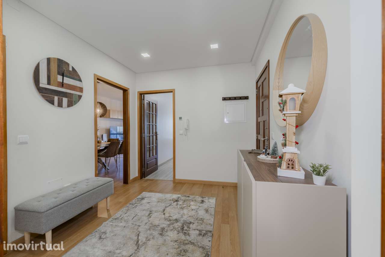 Apartamento T3 com terraços únicos no centro de Braga – Maximinos - Grande imagem: 4/39