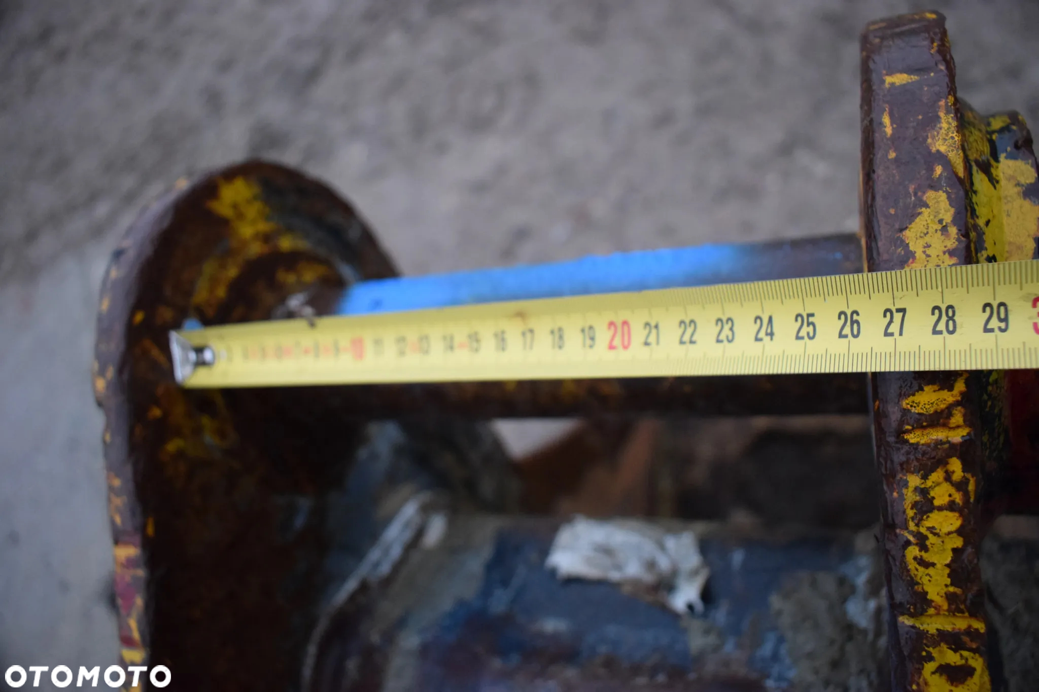 Oryginalna Wąska łyżka JCB kopiąca * 60 CM * fi 65 * Geith Miller Tefra Hill - 13