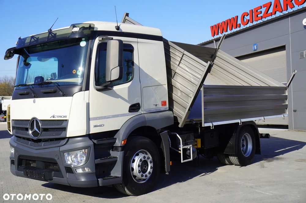 Mercedes-Benz Actros 1840 / NOWA Wywrotka 3-stronna 10 EPAL / Blokada mostu / Ład. 10 t - 2
