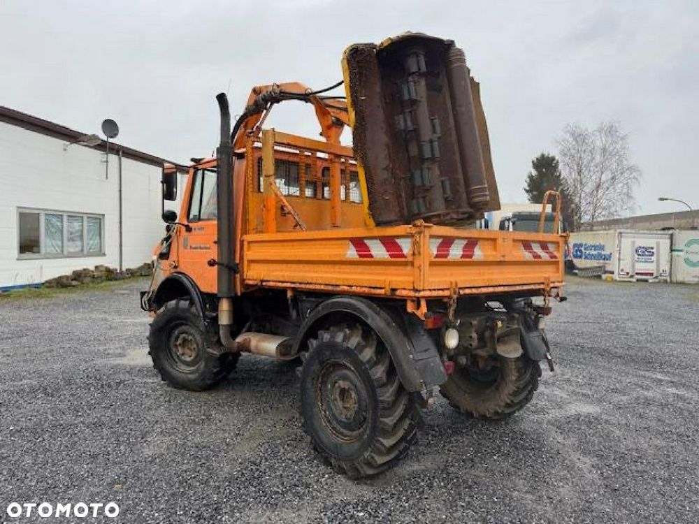 Unimog Unimog 1400 4X4 Kosiarka teleskopowa posypywarka - 14