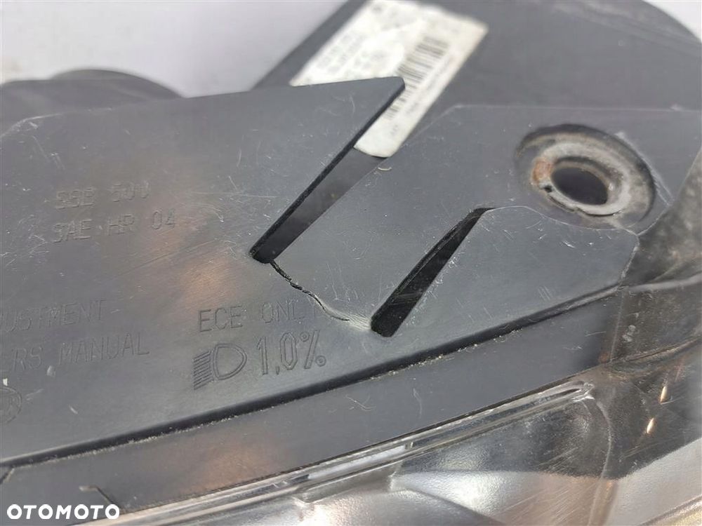 Reflektor lampa przód lewa VW Passat B6 05-09 PRZED FL HELLA 3C0941005J 1EL247014-01 - 7