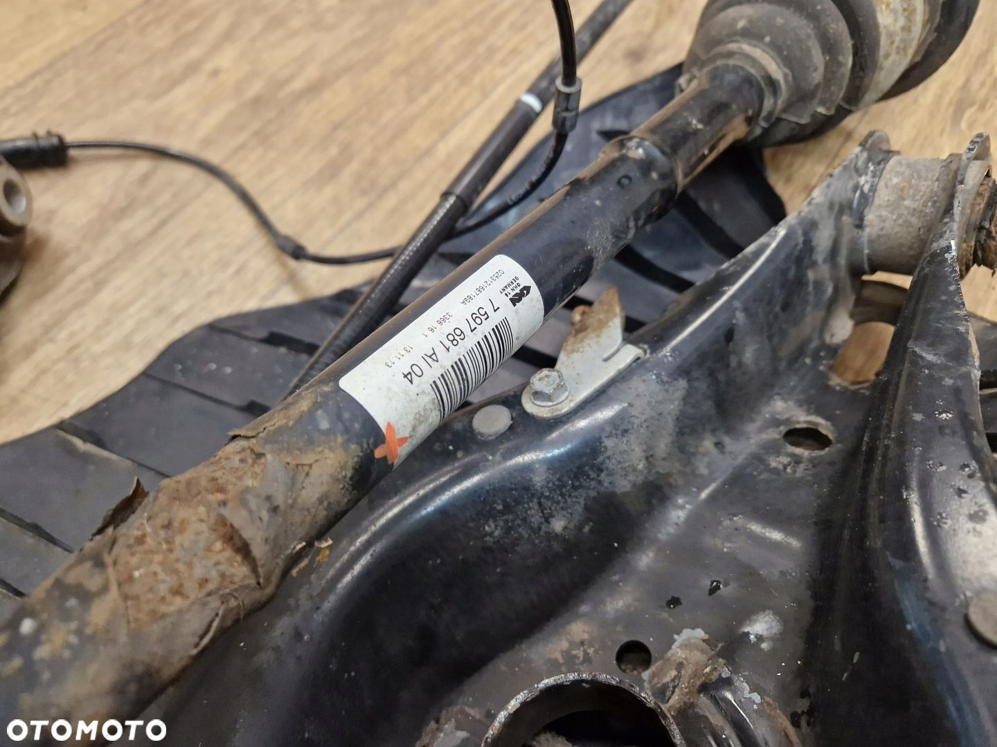 BMW F31 ZWROTNICA LEWA TYŁ TYLNA KOMPLETNA WAHACZE AMOR PÓŁOŚ 6792523 - 7