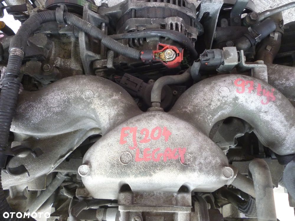 SILNIK KOMPLETNY SUBARU LEGACY 2.0 B EJ204 165KM 08r. 97 TYS - 2