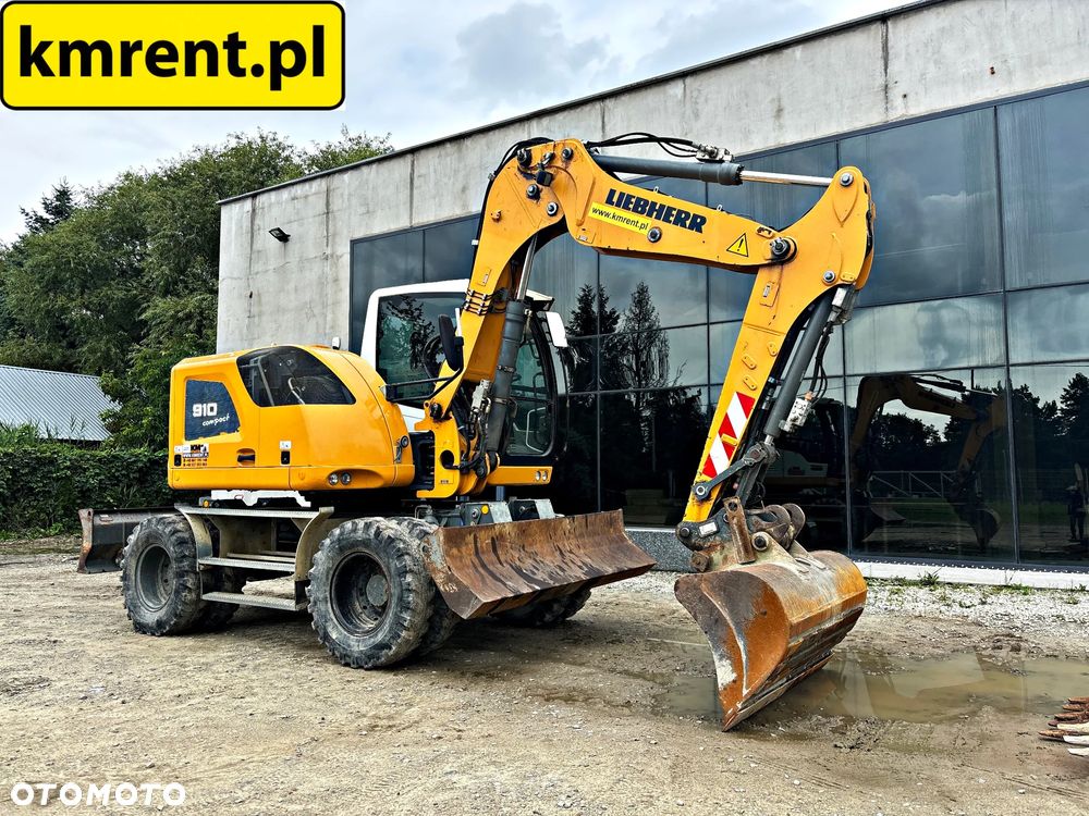 Liebherr A 910 COMPACT KOPARKA KOŁOWA 2013R. | CAT LIEBHERR 312 313 JCB JS 130 145 316 - 6