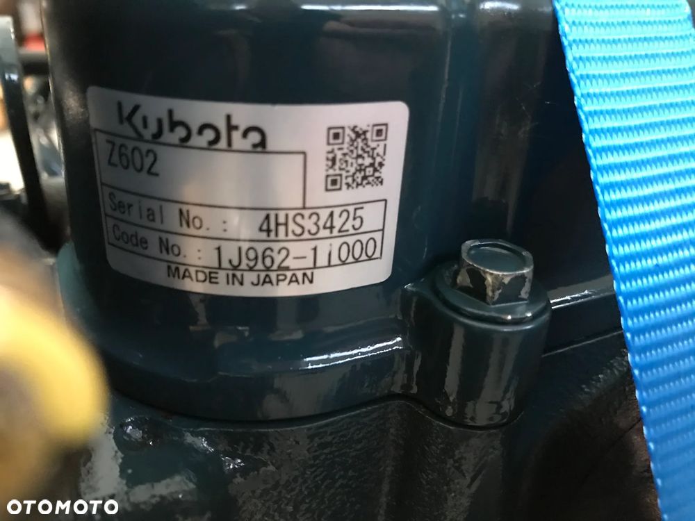 SILNIK KUBOTA Z602 12,5 kW 8942netto - 10