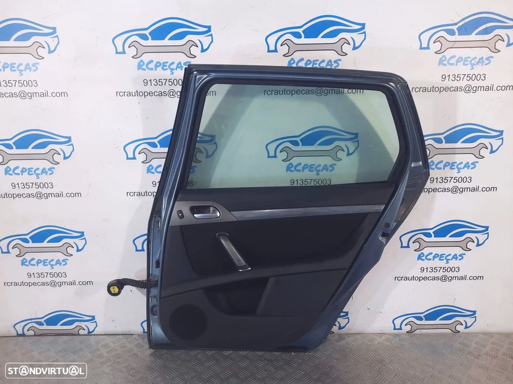 PORTA TRASEIRA TRÁS DIREITA PEUGEOT 407 SW 1.6 HDI 16V 110CV 9008N1 FECHO ELEVADOR MOTOR PUXADOR VIDRO - 3