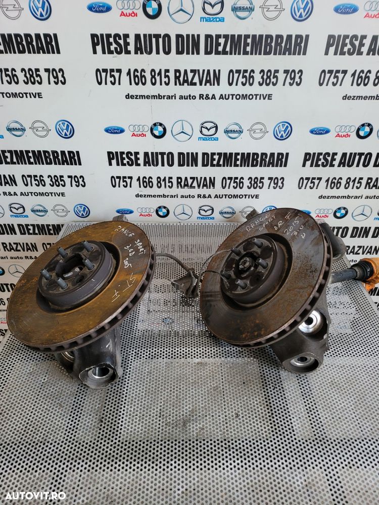 Fuzete Fuzeta Stanga Dreapta Fata Cu Rulment Land Rover Range Rover Sport L494 Discovery Vogue 3.0 Diesel Automat Motor 306DT 22.000 Km An 2014-2015-2016-2017-2018 - 2