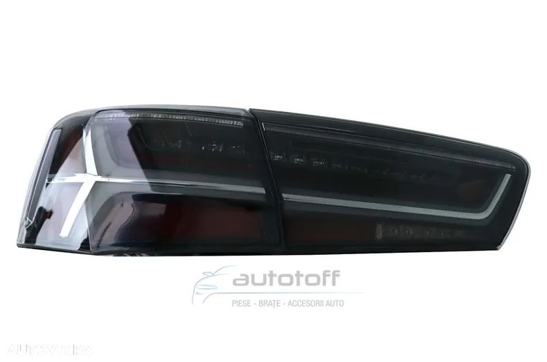 Stopuri Full LED pentru Audi A6 C7 (2011-2014) Facelift Design Semnalizare Secventiala - 6