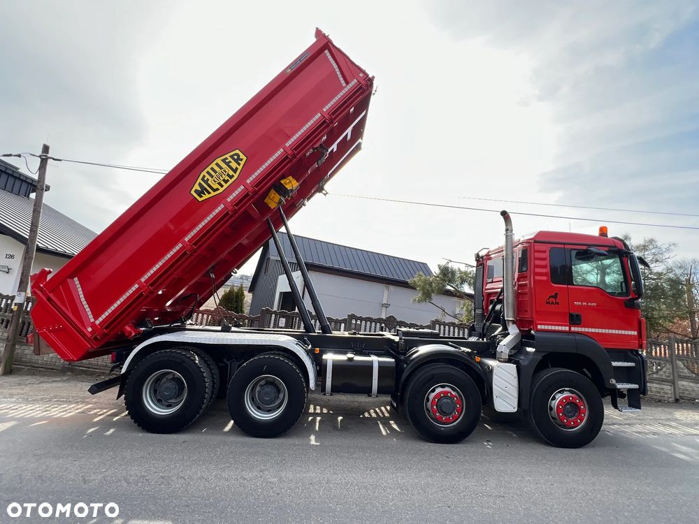 MAN TGS 35.440 | Euro 5 | 8x6 | HydroDrive | Meiller-Kipper | Bordmatic | Manual | z Niemiec | Stan PERFEKCYJNY | Kiper Wywrotka | - 16