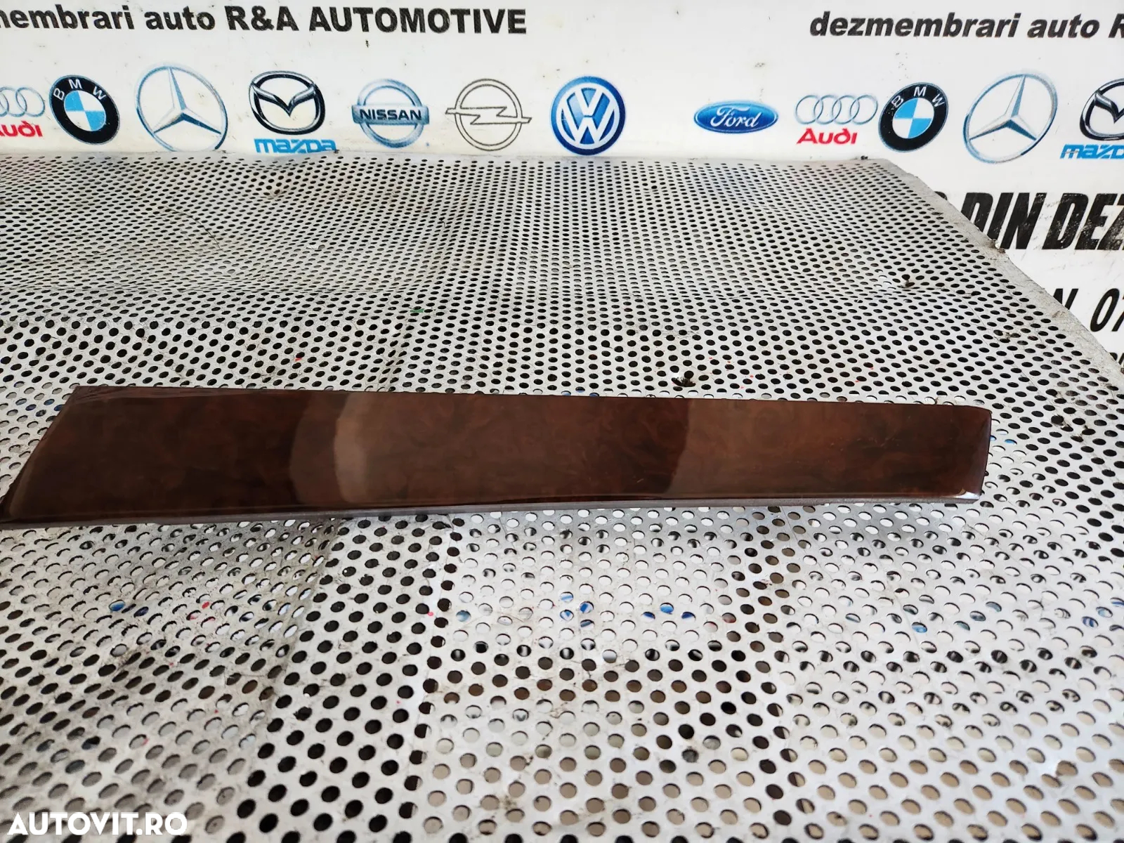 Ornament Trim Mahon Usa Fata Spate Audi A8 4H D4 An 2010-2011-2012-2013-2014-2015-2016-2017 Impecab - 8