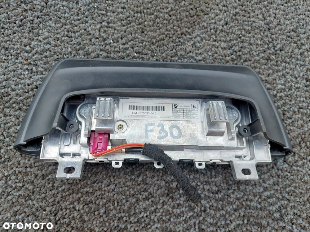 BMW F20 F30 F34 WYŚWIETLACZ MONITOR 9270393 RAF AUTO-CZĘŚCI BMW - 2