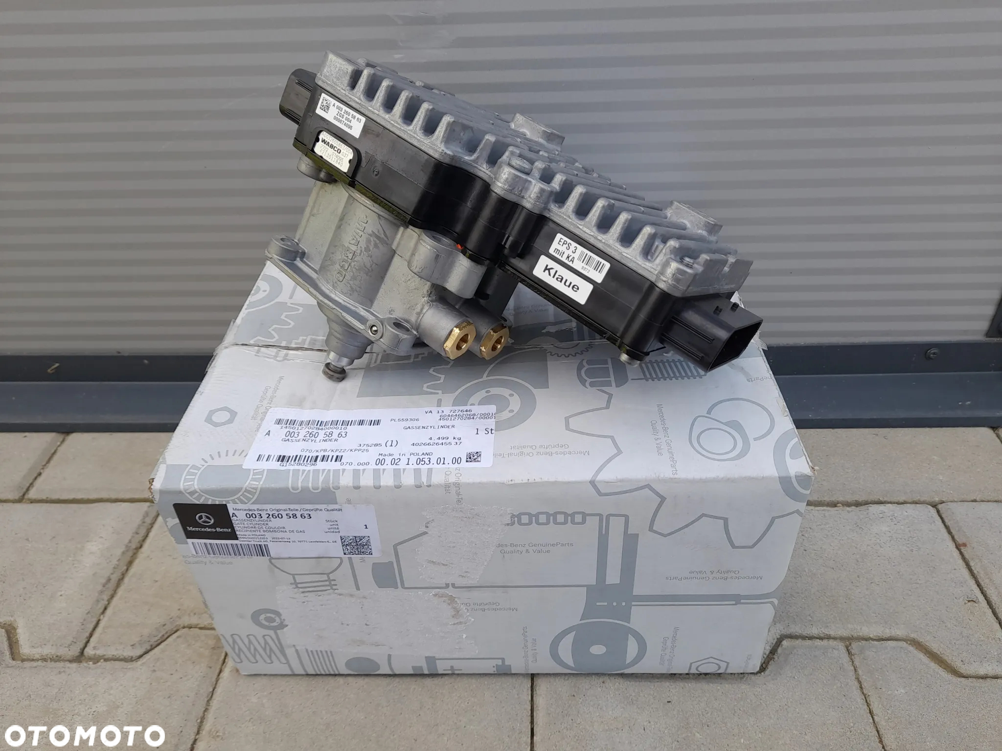 Sterownik skrzyni biegów Actros MP2 MP3 EPS GS - 3