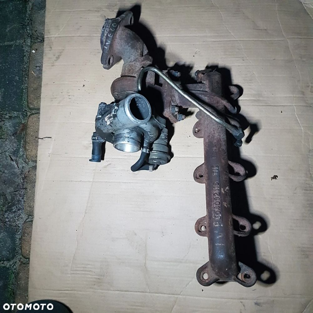 kolektor wydechowy rura śćieku oleju obejma kolanko kolano kolanka z rury turbina iveco daily 35c - 19