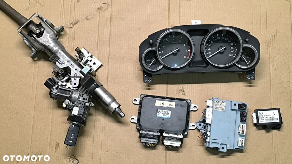 mazda 6 GH komputer stacyjka imo zestaw do odpalania 2,0B. - 1