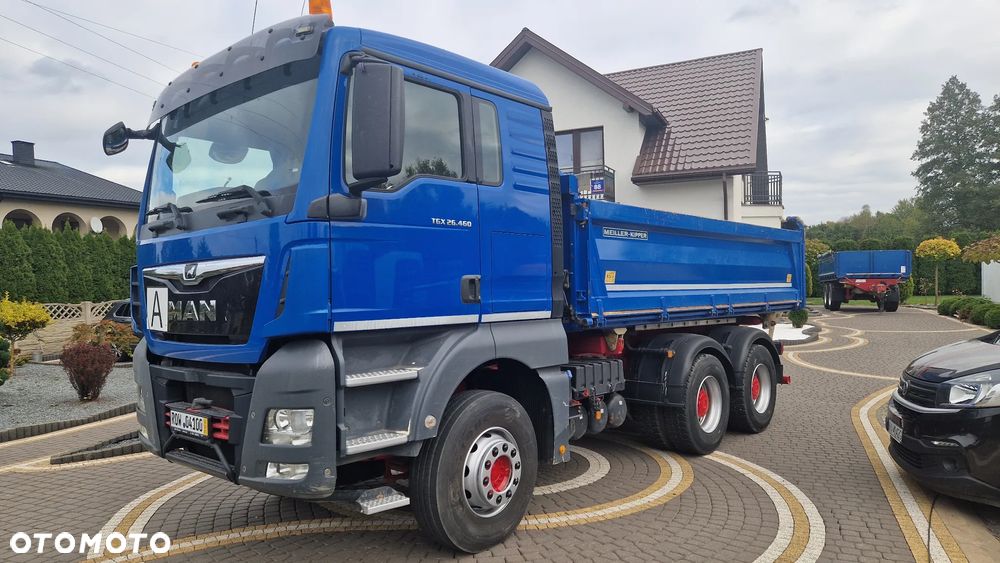 MAN TGS 26.460 Meiller kipper z Niemiec - 2