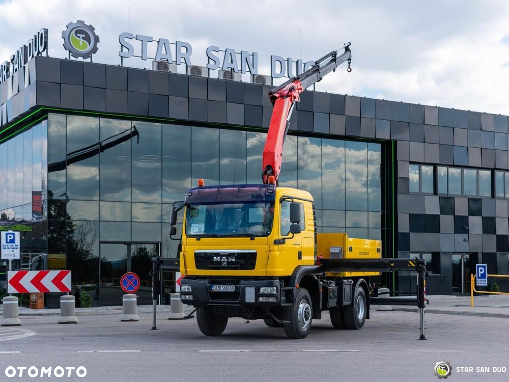 MAN TGM 18.340 4x4 Palfinger PK 23500 HDS Żuraw - 7