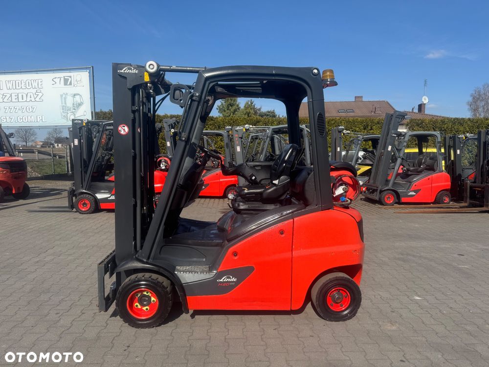 Linde H20 EVO triplex  Tylko 7615 mth półkabina h16 h18 wolny skok  toyot