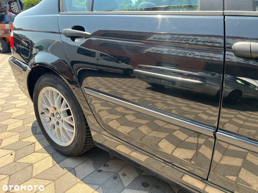 BMW E46 DRZWI PRAWY TYŁ  BLACK SAPPHIRE - 2