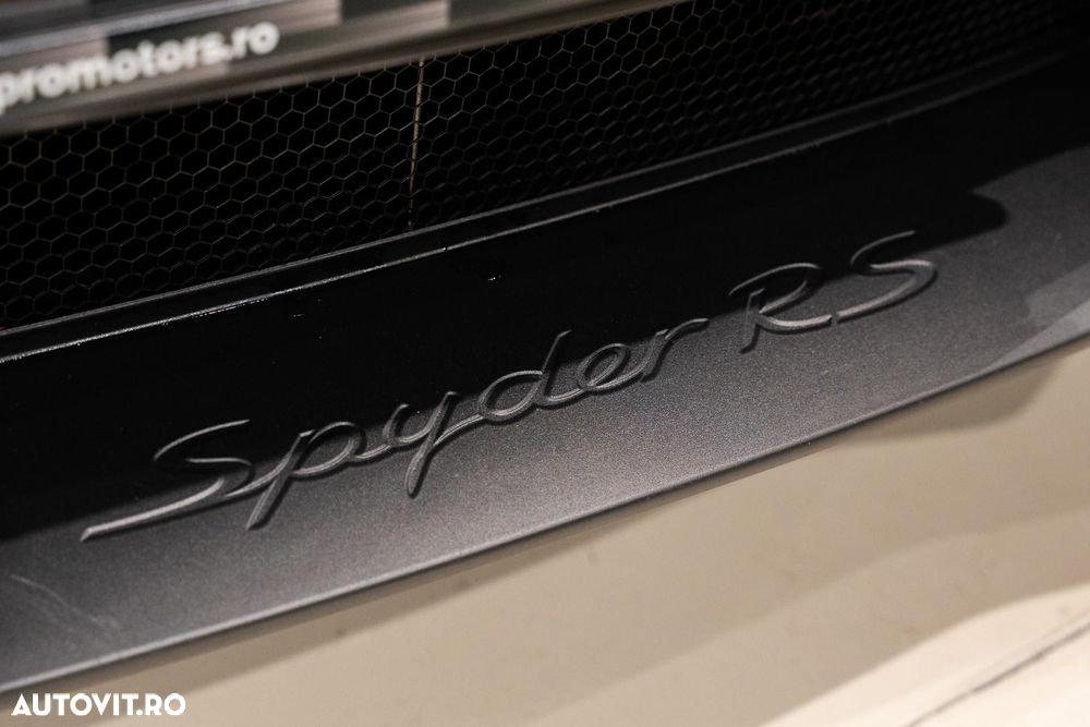 Porsche Boxster 718 Spyder RS - 26