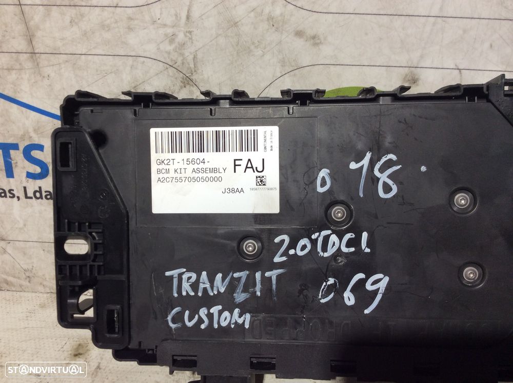 Caixa de fusíveis Ford Transit Custom 2018 Ref. GK2T-15604-FAJ - 2