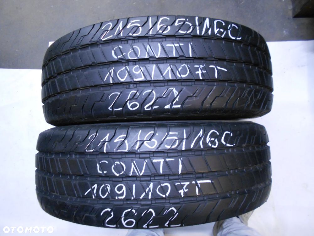 OPONY 215/65R16C CONTINENTAL CONTI VAN CONTACT 100 DOT 2622 10MM - 1