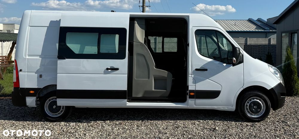 Renault Master 7 MIEJSC L3H2 BRYGADOWKA,DOKA , klima,hak,tempomat, pdc - 10