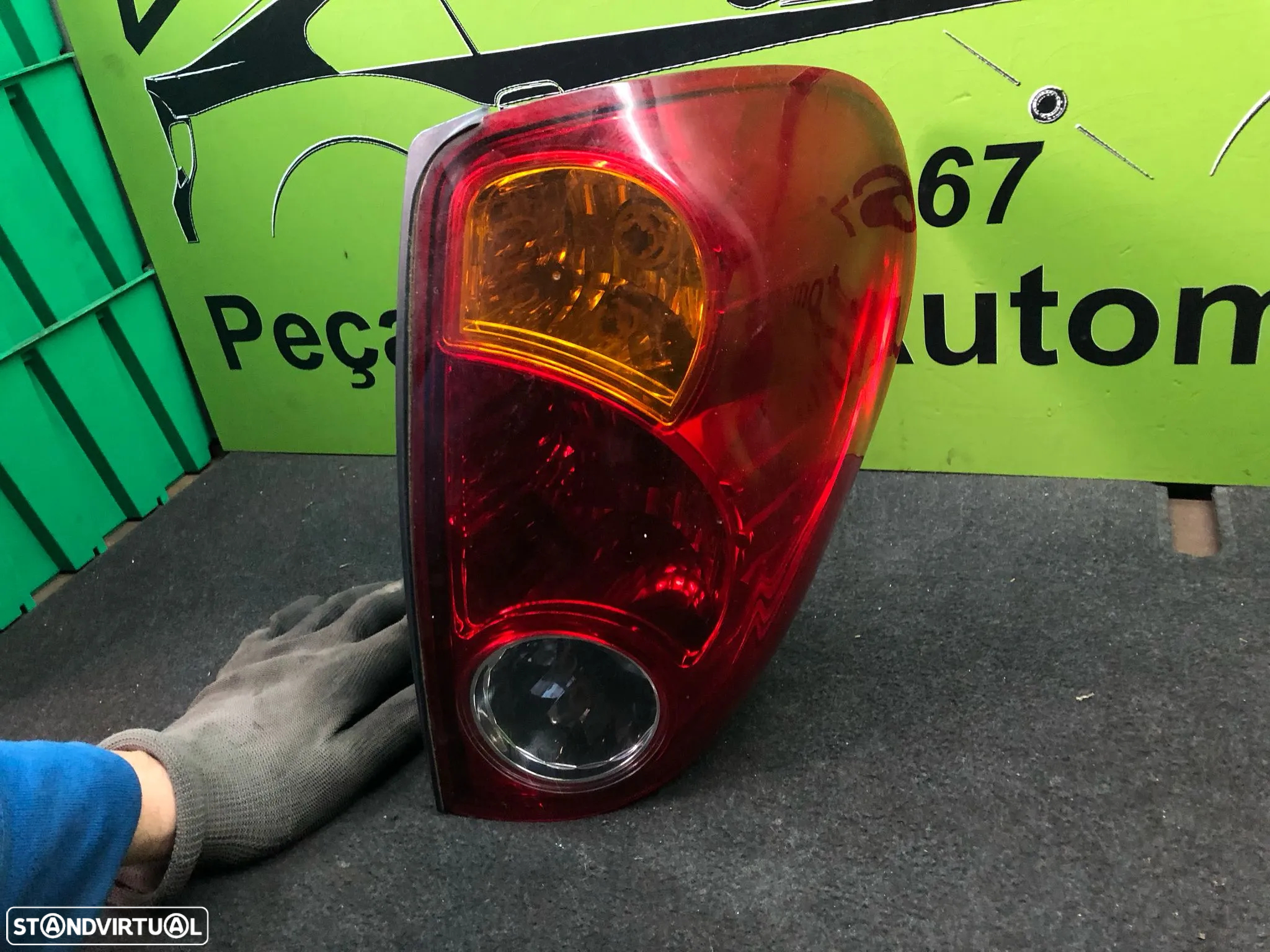 MITSUBISHI STRAKAR L200 2008 FAROLIM TRAS DIREITO - FT114 - 3