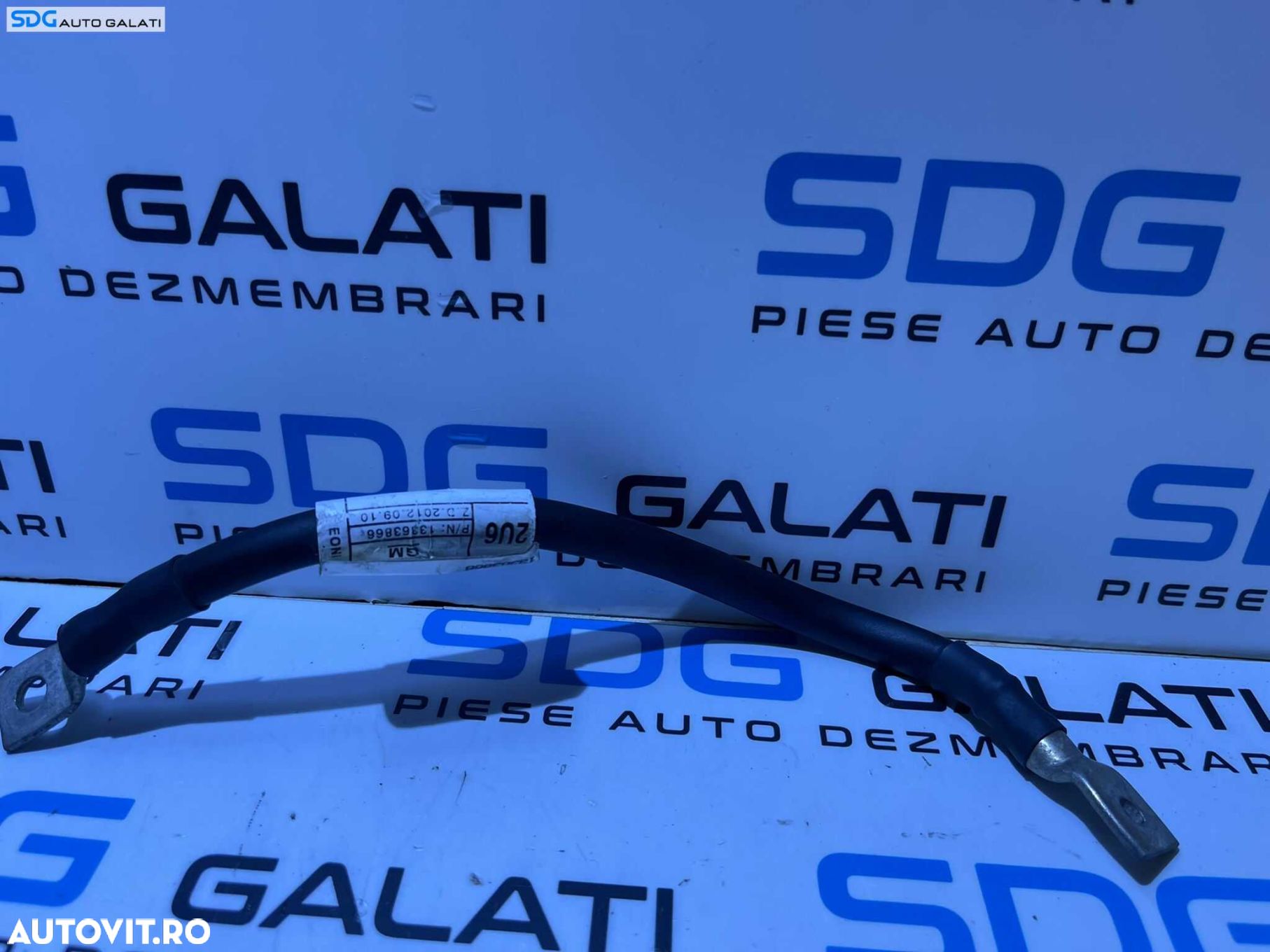Cablaj Instalatie Electrica Borna Baterie Acumulator Opel Astra J 2009 - 2015 Cod 13363866 - 1