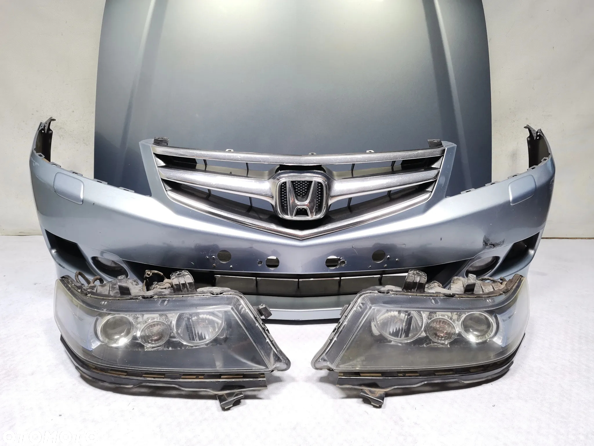 Zderzak Maska Reflektor L+P HONDA ACCORD VII 7 Lift 05-08 kod B538M - 2