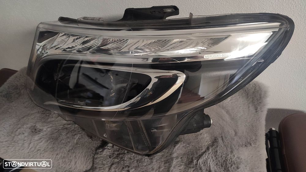 farol esquerdo Mercedes Vito w447 full Led ils - 7