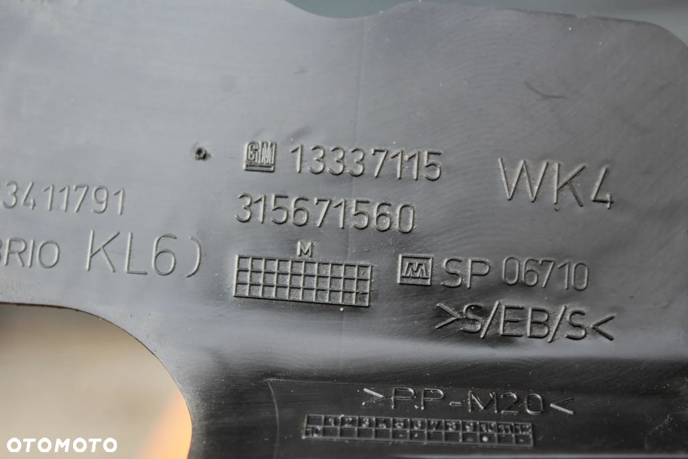 KIEROWNICA PROWADNICE WLOTY POWIETRZA KOMPLET OPEL ASTRA J GTC 13310901 13337114 13310896 13337115 13254514 - 12