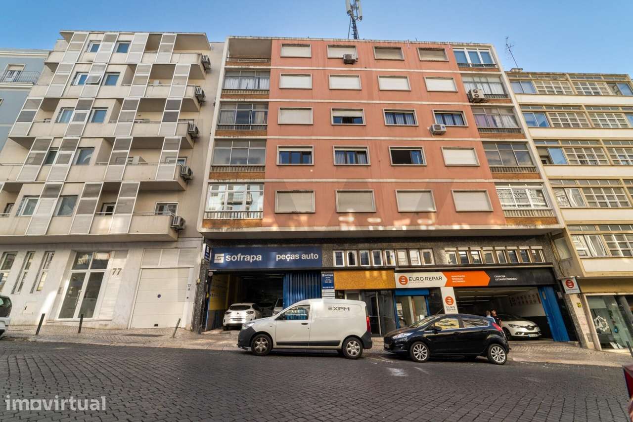 T1  exclusivo no centro de Lisboa - Grande imagem: 2/19