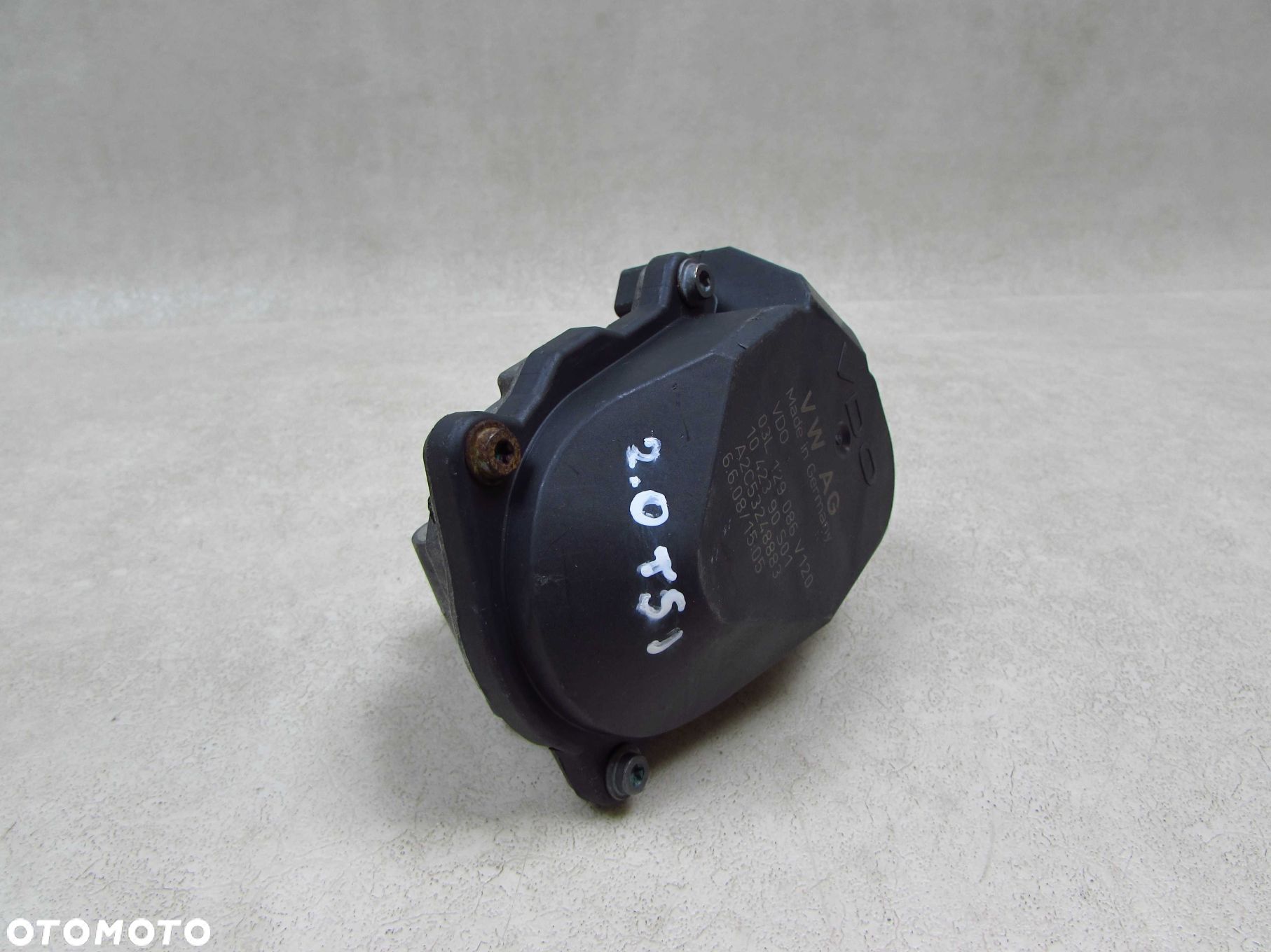 AUDI VW 2.0 TDI NASTAWNIK KLAP KOLEKTORA 03L129086 A2C53248883 - 1