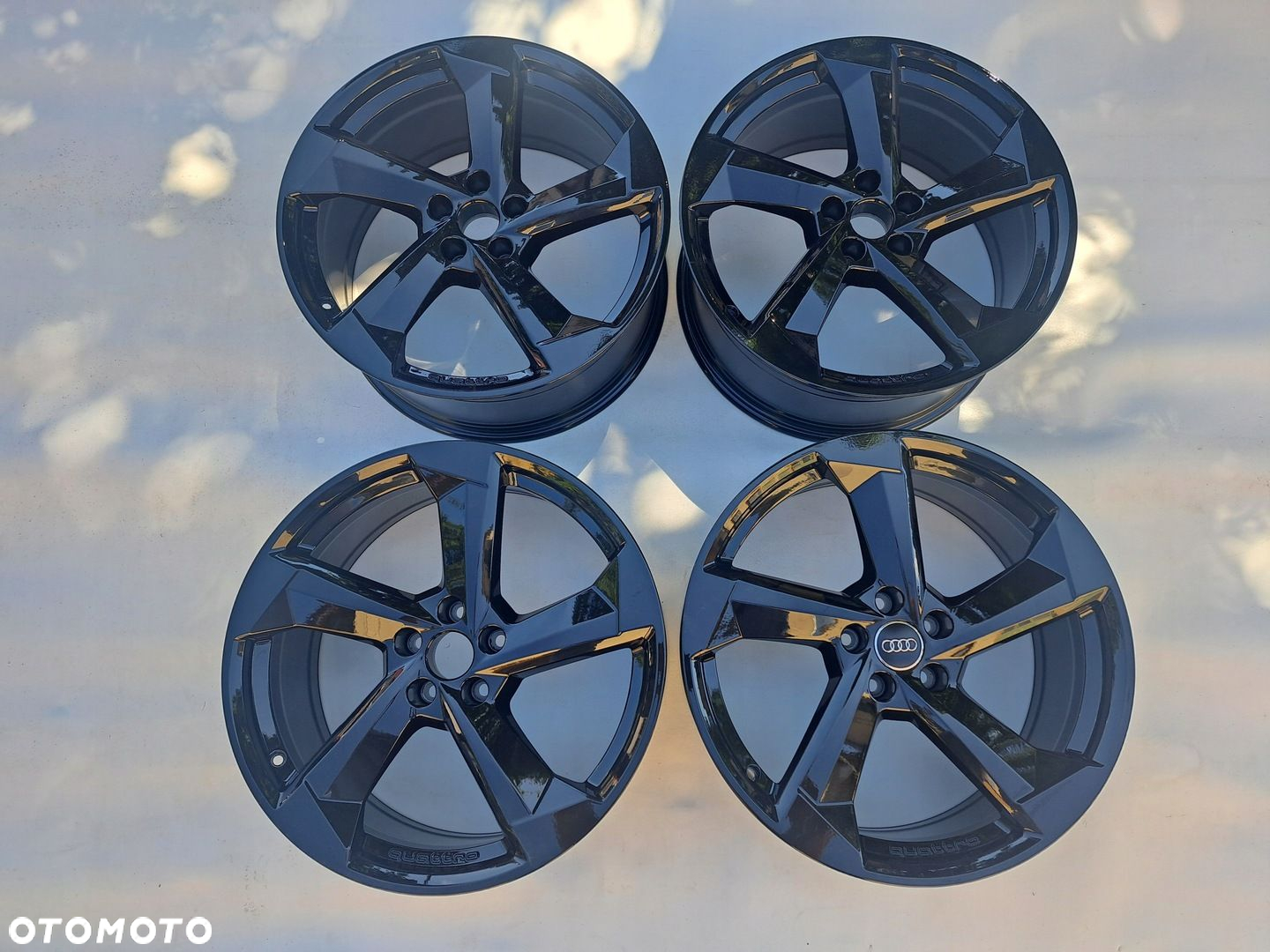 ORYG. AUDI A8 S8 S-LINE 20 4H0 9J ET37 A5 S5 A4 S4 A6 S6 PIANOBLACK QUATTRO - 6