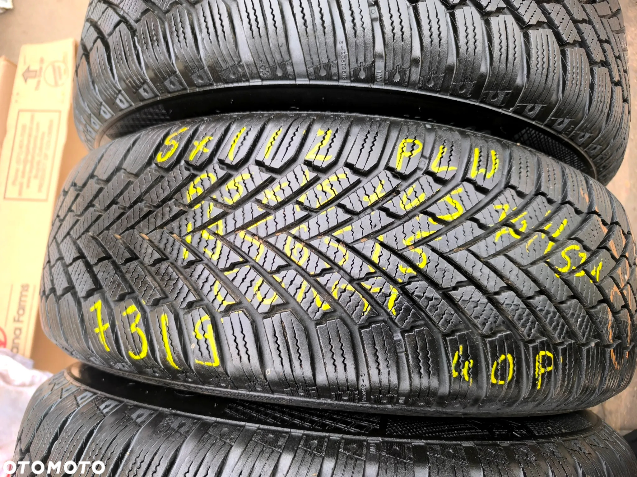 195/65R15 91T Opony Zimowe Zima CONTINENTAL WinterContact TS860 7,5mm Legnica ALU-RAD 195/65 - 7