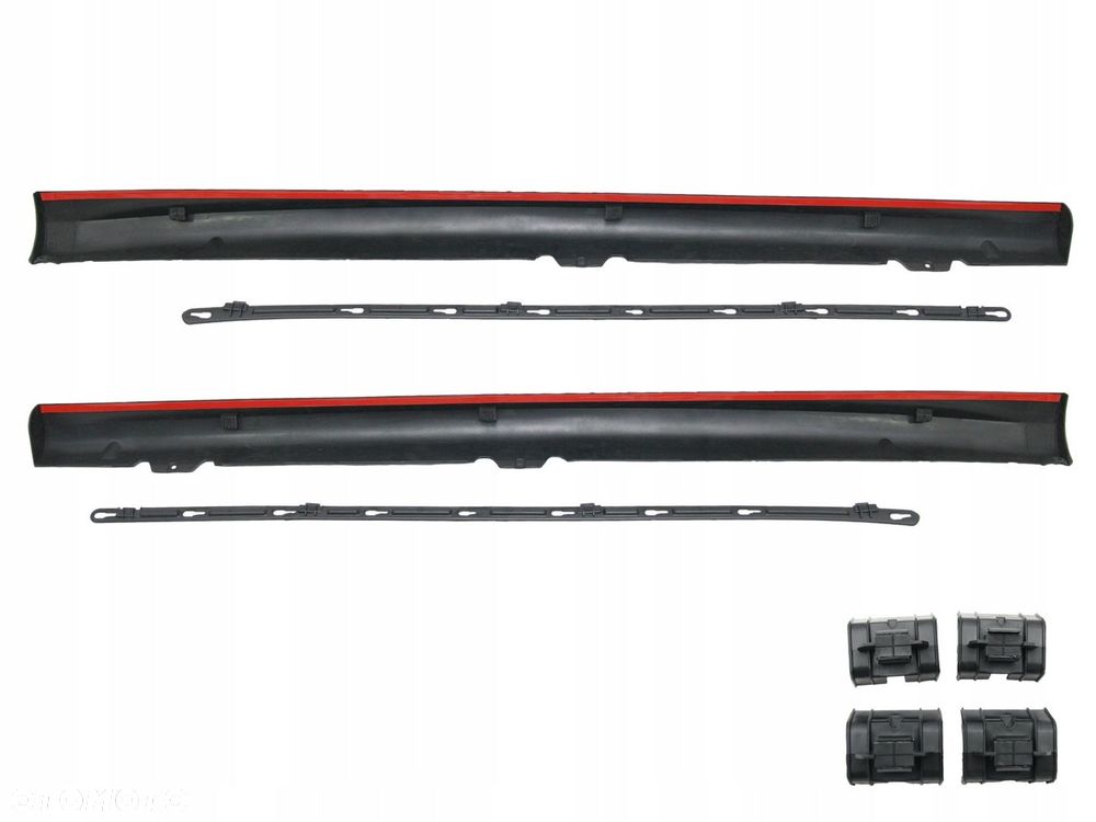 Zestaw Body kit zderzak przod tyl progi R20 R Tuning Vw Golf VI 6 5k 5k0 - 12