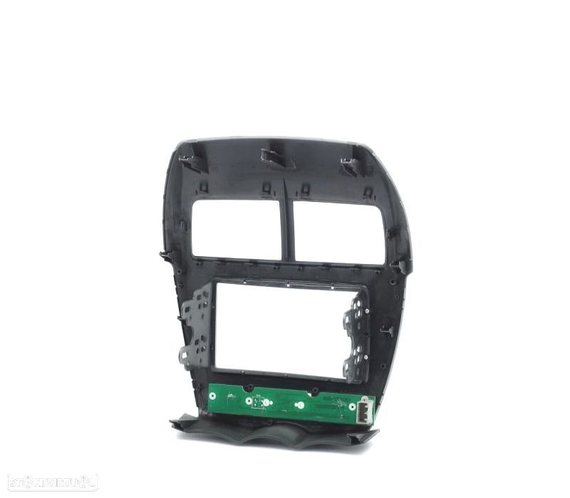 MOLDURA ADAPTADOR PRETO COM PCB PARA RADIO 2-DIN PARA CITROEN C4 MITSUBISHI ASX RVR OUTLANDER SPORT - 1
