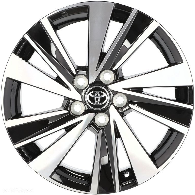 4x Felgi OE TOYOTA 17 m.in. do Auris Avensis Camry Corolla RAV4 Yaris Cross Verso - 9157-5 - 7