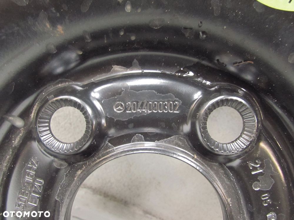 MERCEDES C KLASA W204 07-14 KOLO DOJAZDOWE DOJAZDOWKA 16'' 125\90 98M 2044000302 - 5