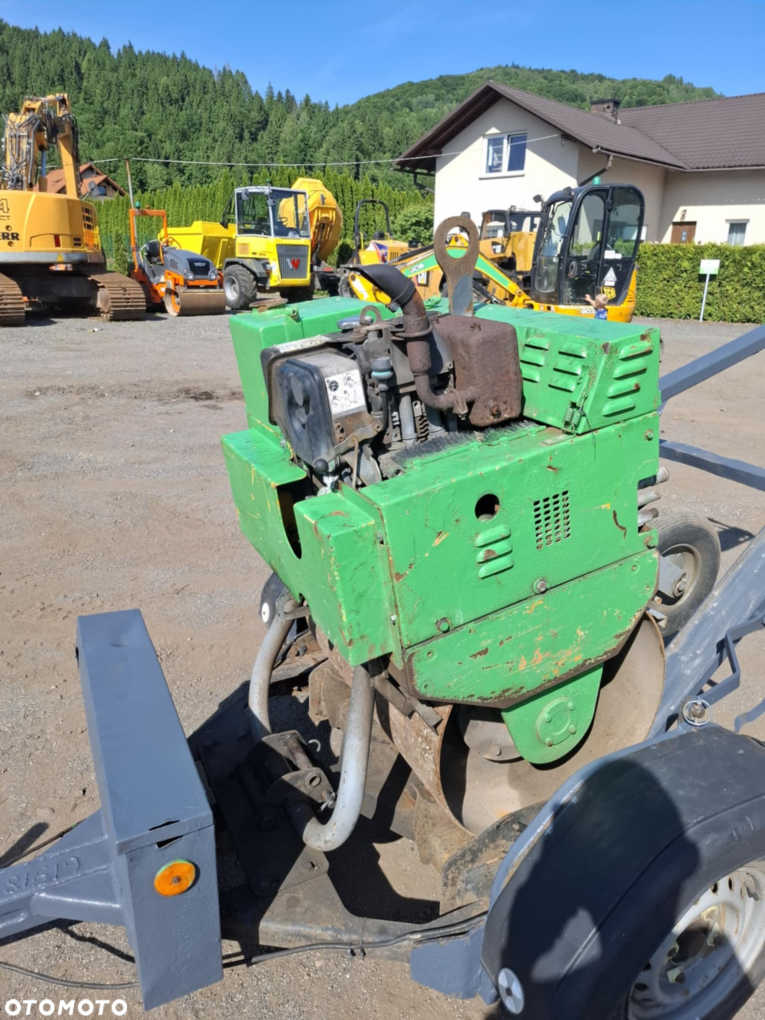 Walec walce jednobębnowy Terex Mbr71 - 7