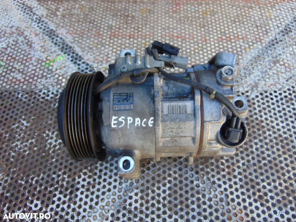 Compresor clima renault espace 1.6 cod 926004eb0a Megane 4 nissan qashqai 1.3 x trail scenic 4 - 2