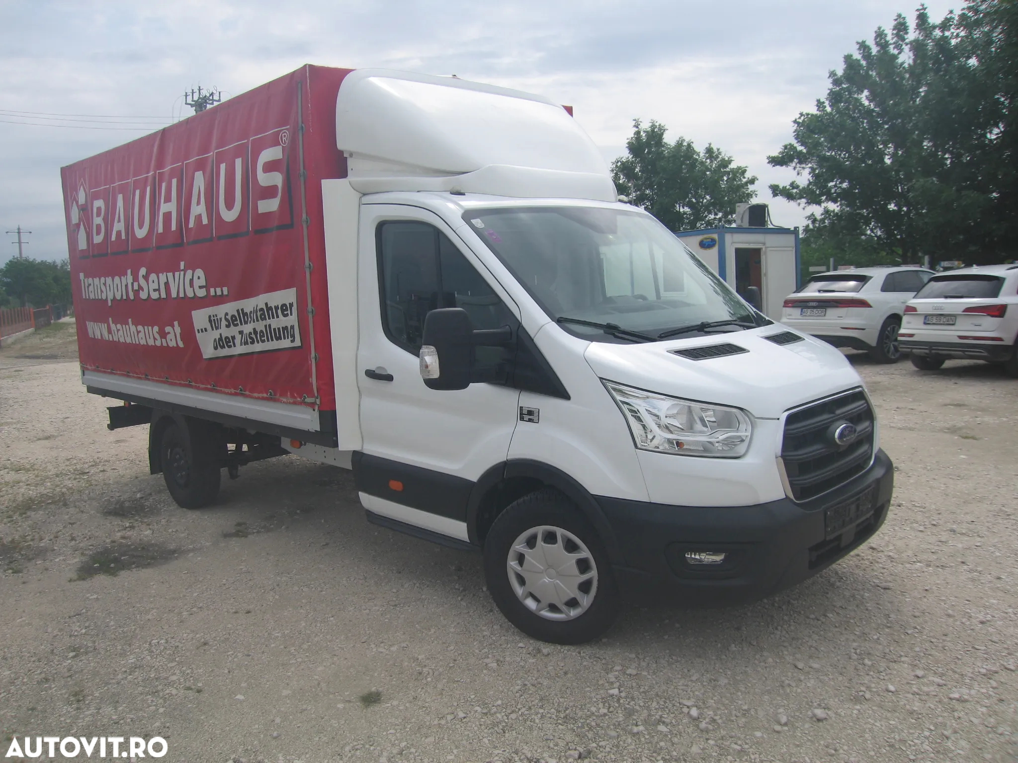 Ford TRANSIT 3 LOC. PLATFORMA cu PRELATA , AC. - 11