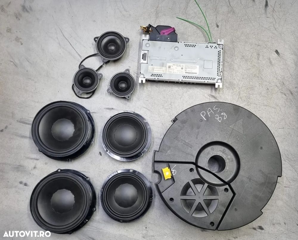 Sistem audio Dynaudio VW Passat B8 - 1