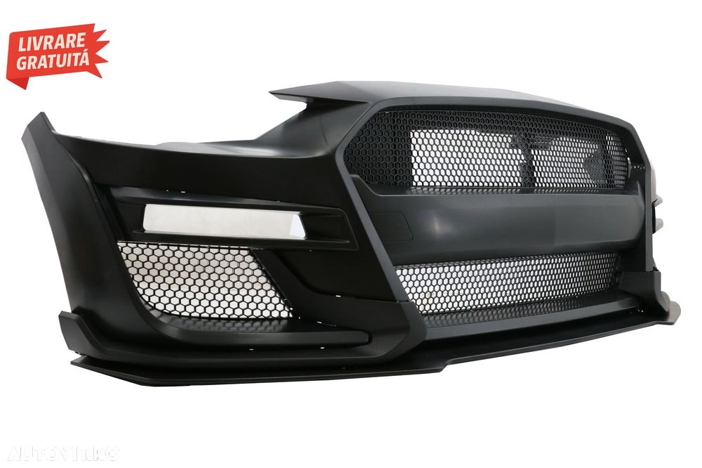 Bara Fata Ford Mustang Mk6 VI Generatia 6 Facelift (2018-2019) GT500 Design- livrare gratuita - 3